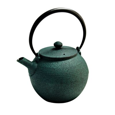 Sphere Tatara Green Cast Iron Teapot 